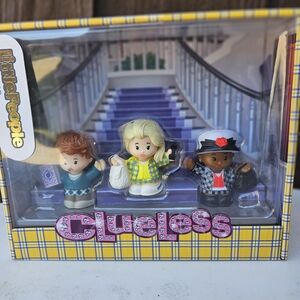 Clueless-Inspired Doll Set - Yellow, Black, White